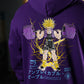Polerón Canguro Trunks - Morado