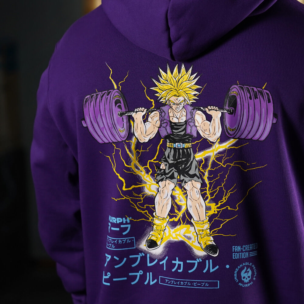 Polerón Canguro Trunks - Morado