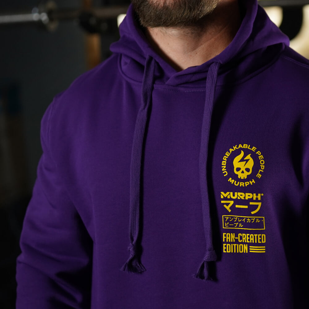 Polerón Canguro Trunks - Morado
