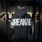 Premium Boxy Fit Hoddie ONIX UNBREAKABLE - Acid Blue