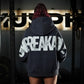 Premium Boxy Fit Hoddie ONIX UNBREAKABLE - Acid Blue