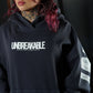 Premium Boxy Fit Hoddie ONIX UNBREAKABLE - Acid Blue