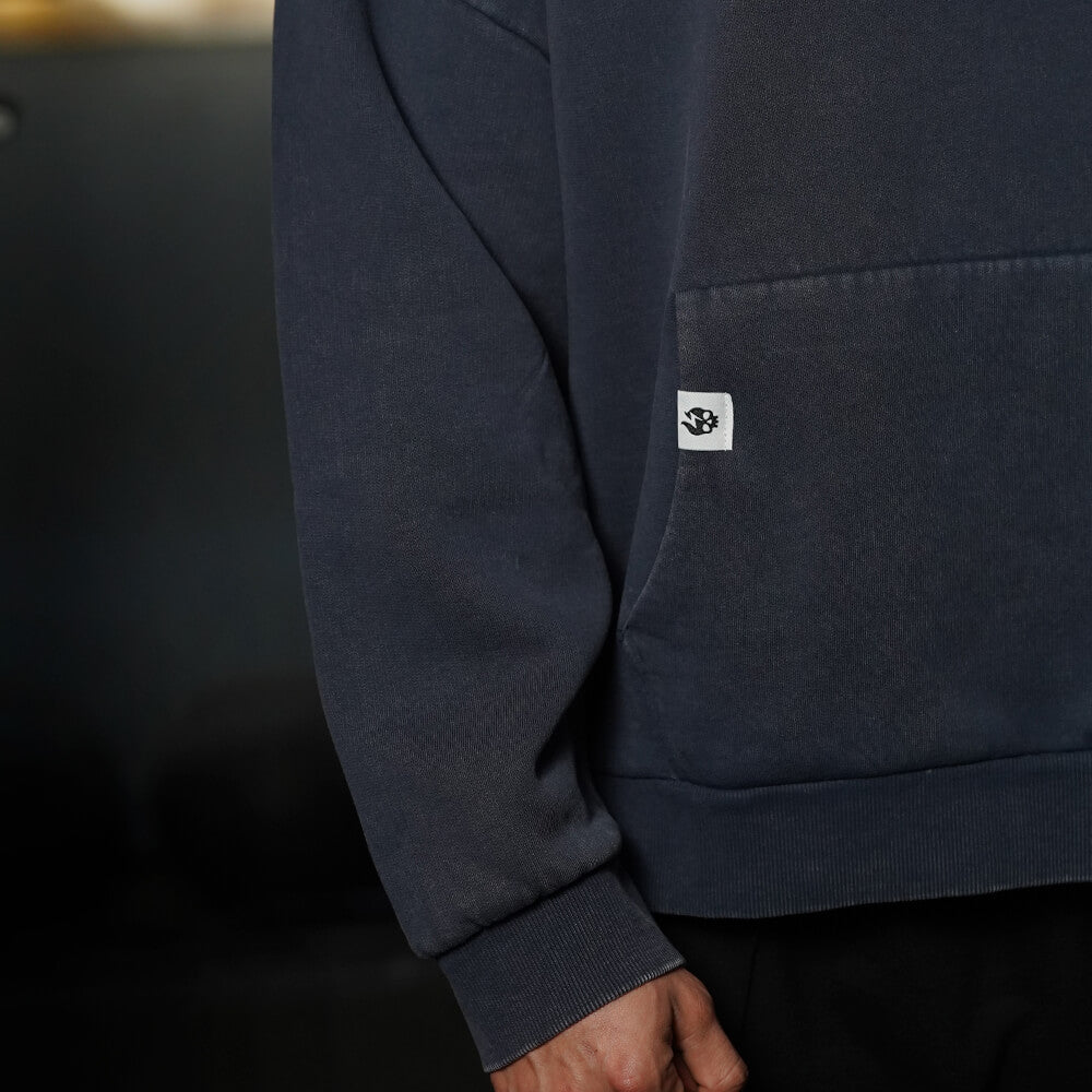 Premium Boxy Fit Hoddie ONIX UNBREAKABLE - Acid Blue