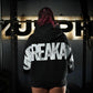 Premium Boxy Fit Hoddie ONIX UNBREAKABLE - Acid Black