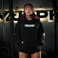 Premium Boxy Fit Hoddie ONIX UNBREAKABLE - Acid Black