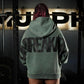 Premium Boxy Fit Hoddie ONIX UNBREAKABLE - Acid Green