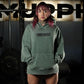 Premium Boxy Fit Hoddie ONIX UNBREAKABLE - Acid Green