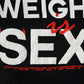 Polerón Canguro Lifting Weights is SEXY - Negro