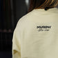 Oversize Crewneck Skull Logo - Sweet Cream