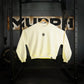 Oversize Crewneck Skull Logo - Sweet Cream