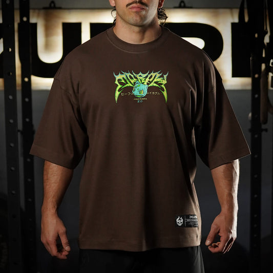 Polera Oversize ICON Premium LIFTASAUR - Chocolate