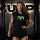 Polera Oversize Sleeveless LIFTASAUR - Negro