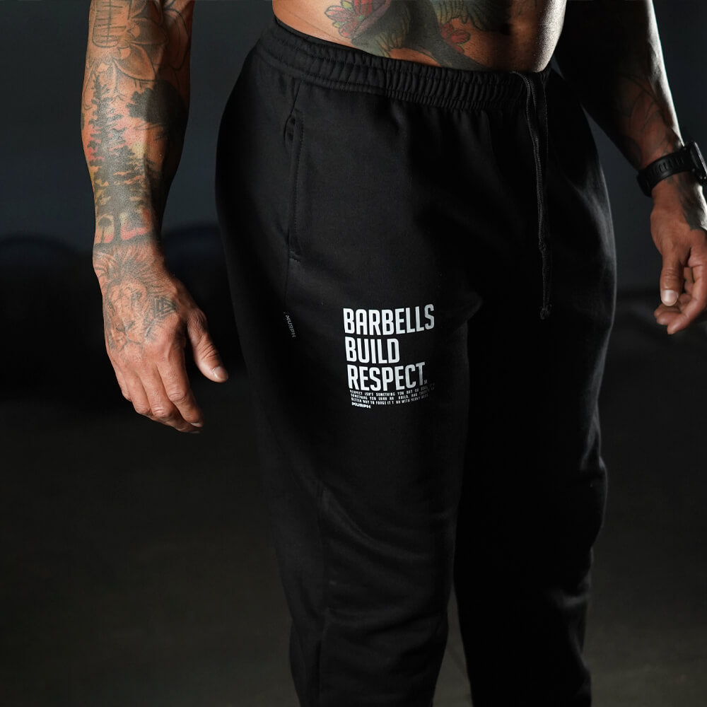 Hybrid Jogger Barbells Build Respect - Black