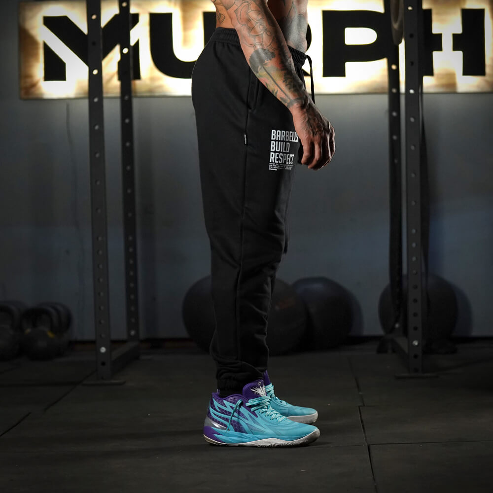 Hybrid Jogger Barbells Build Respect - Black