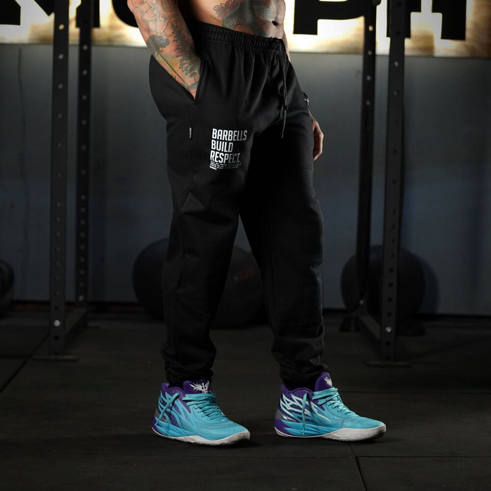 Hybrid Jogger Barbells Build Respect - Black