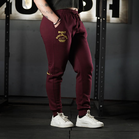 Fitted Jogger Built by Discipline - Burdeo