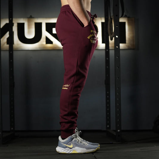 Fitted Jogger Built By Discipline - Burdeo