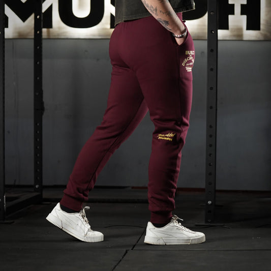 Fitted Jogger Built by Discipline - Burdeo