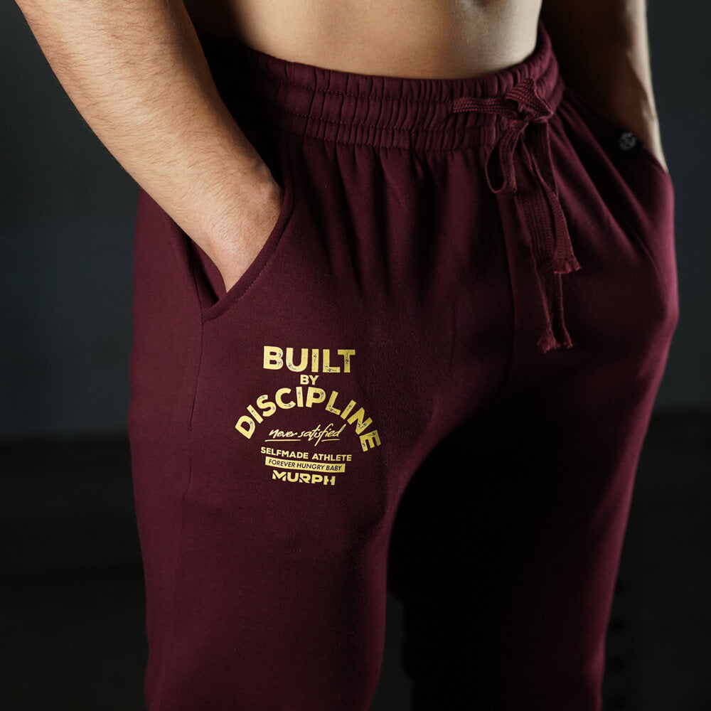 Fitted Jogger Built By Discipline - Burdeo