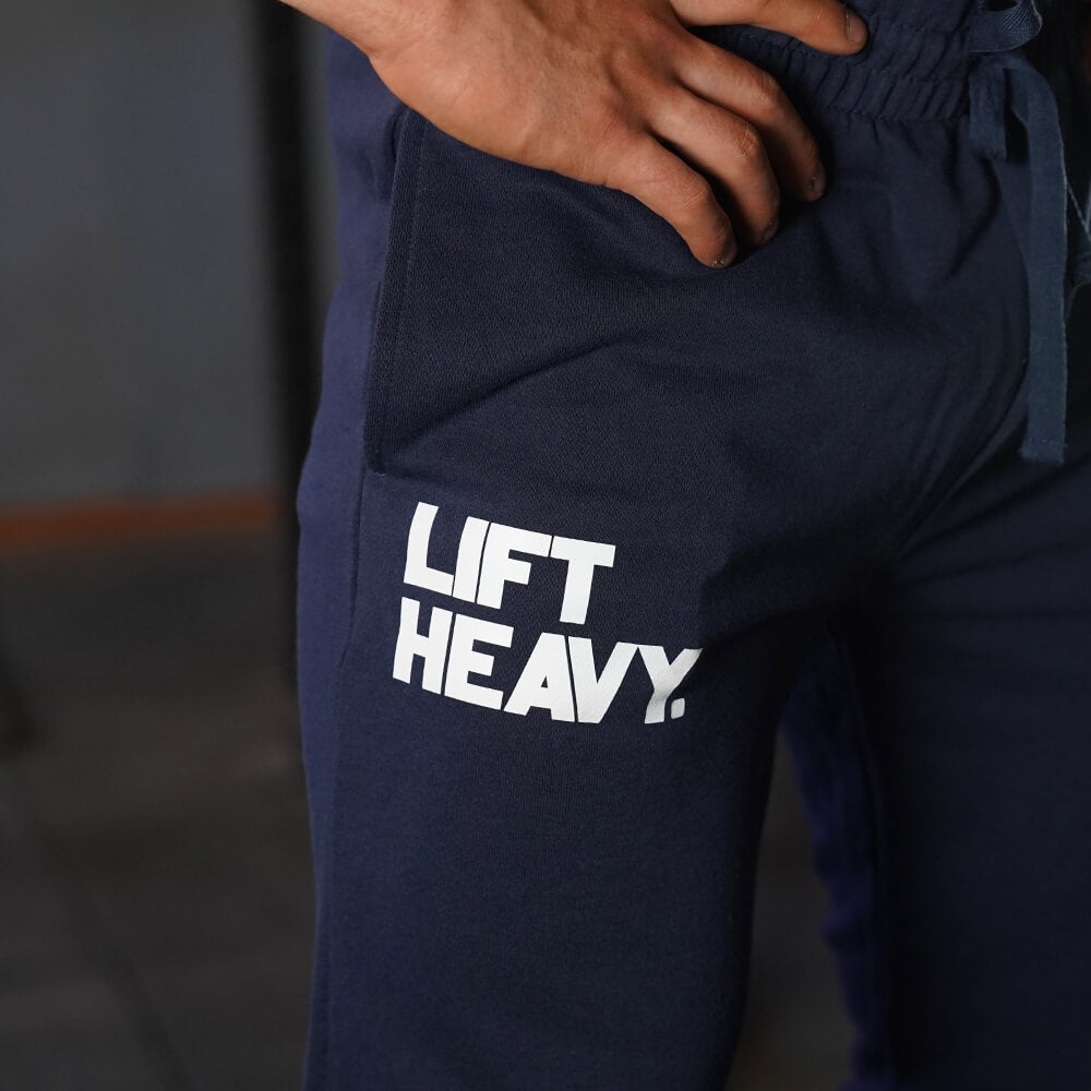 Fitted Jogger Lift Heavy - Navy Blue