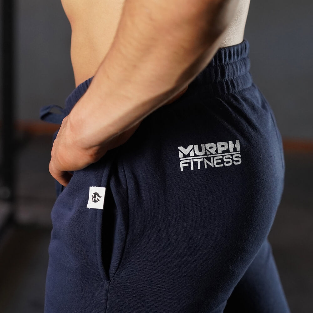 Fitted Jogger Lift Heavy - Navy Blue