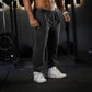 Premium Hybrid Jogger Skull Logo - Acid Black