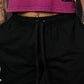 Premium Oversize Jogger Skull + Lifting Dept - Black