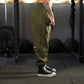 Premium Oversize Jogger Skull + Lifting Dept - Tactical Green