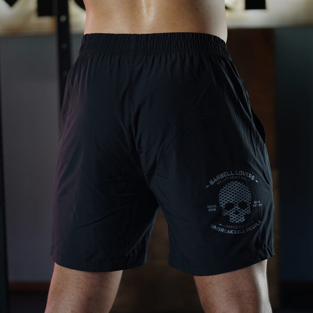 Short Barbell Texture - Negro