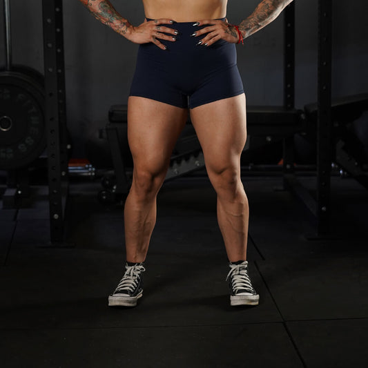 Calza Corta Seamless Murph - Navy Blue