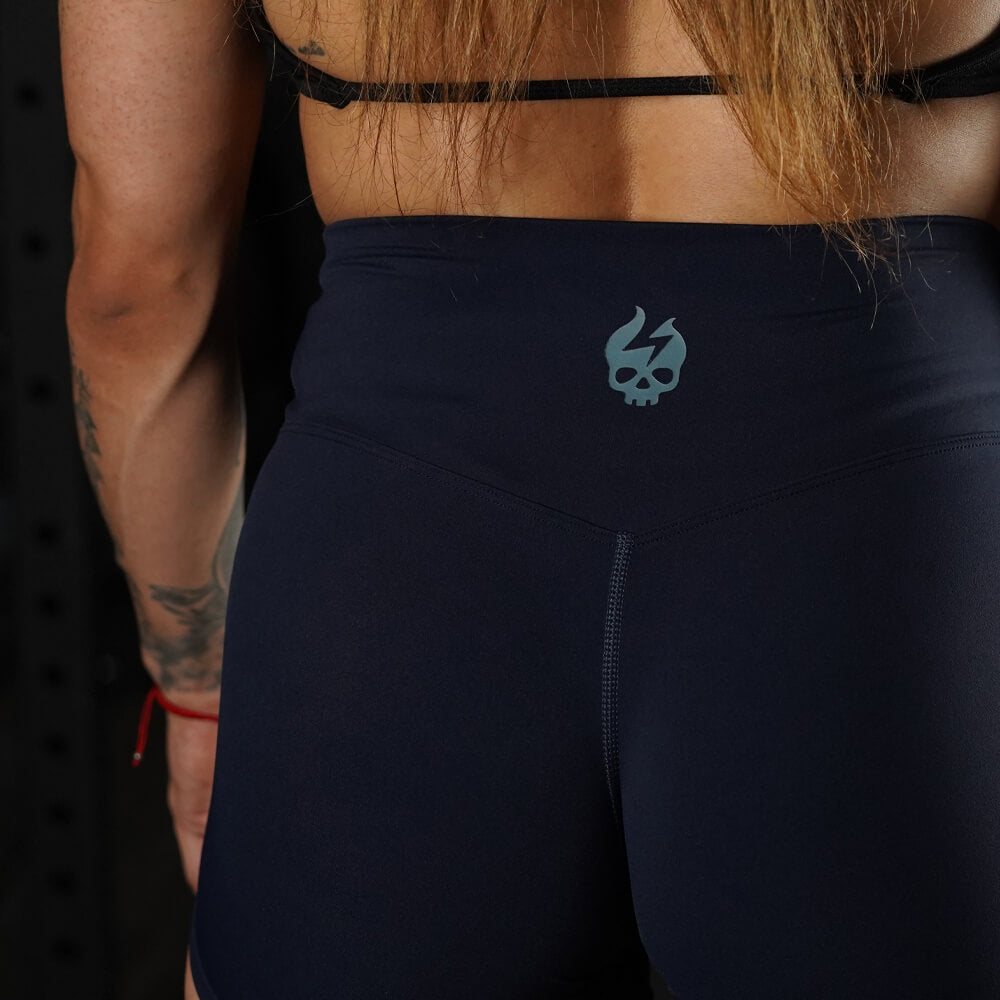 Calza Corta Seamless Murph - Navy Blue