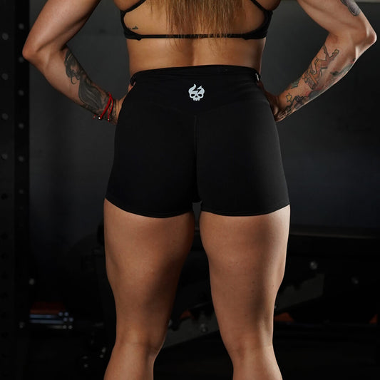 Calza Corta Seamless Murph - Black