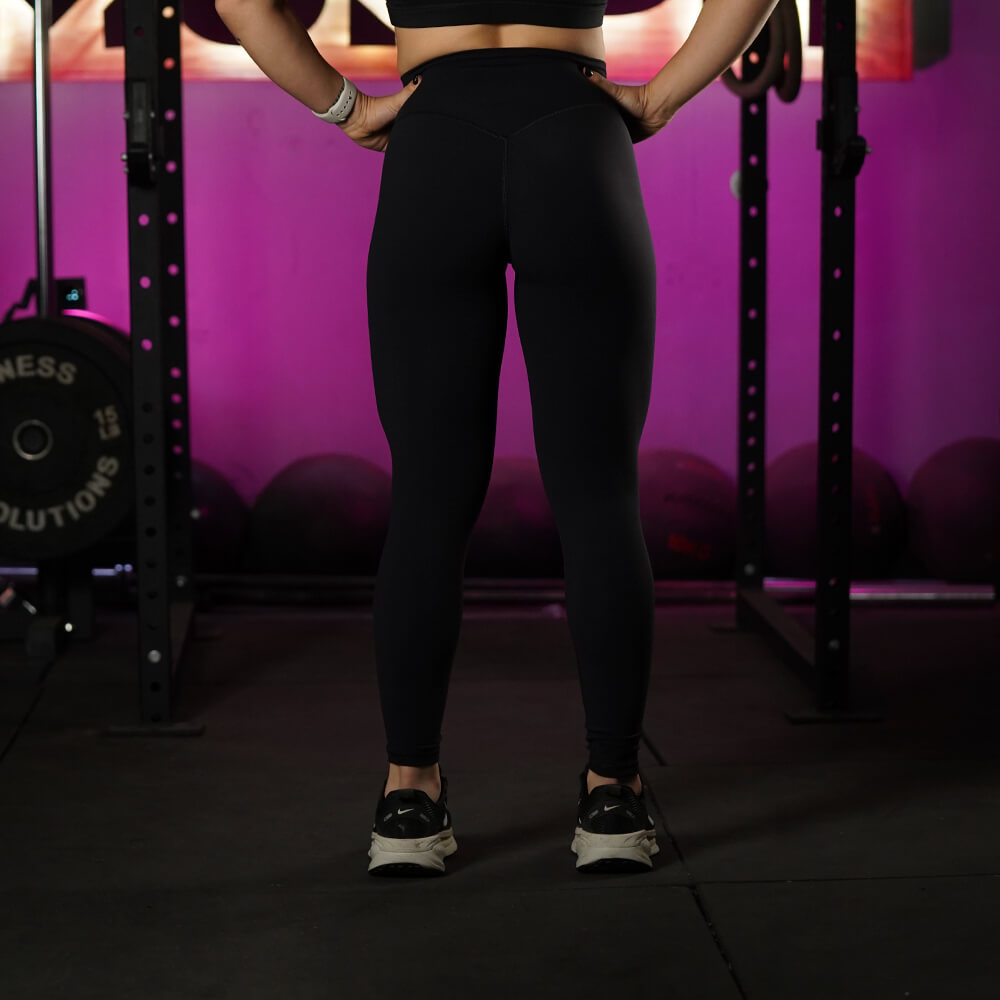 Calza Larga Seamless Murph - Black
