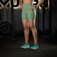 Calza Media Seamless Murph - Verde