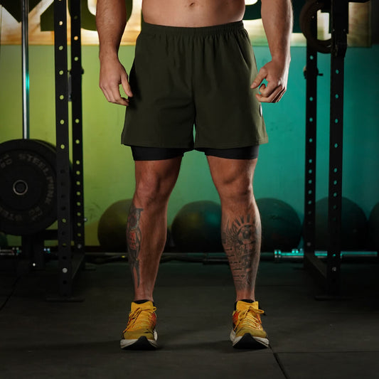Short DUALCORE - Tactical Green