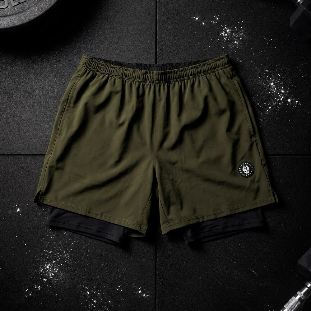 Short DUALCORE - Tactical Green