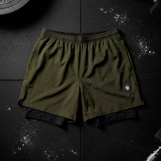 Short DUALCORE - Tactical Green
