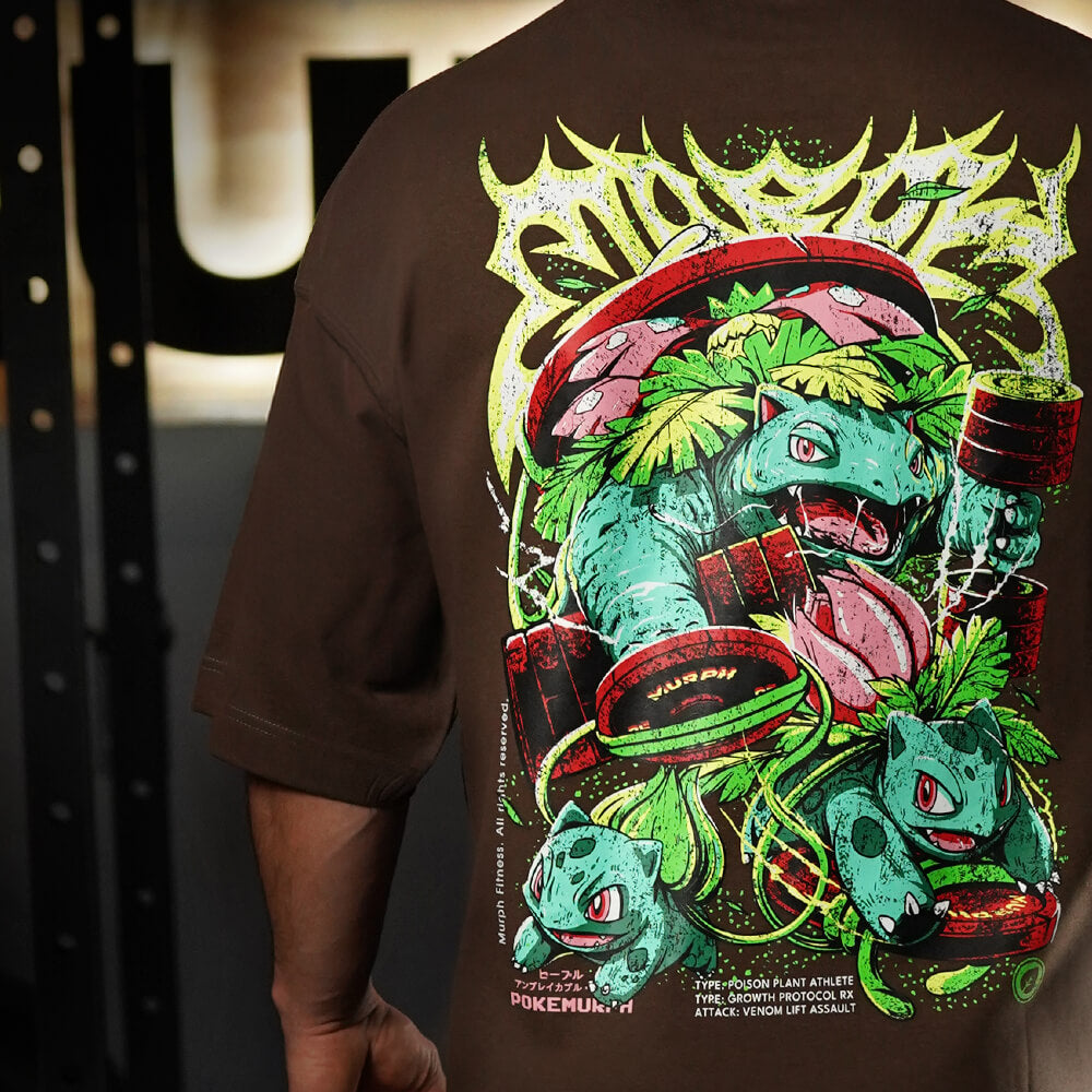 Polera Oversize ICON Premium LIFTASAUR - Chocolate