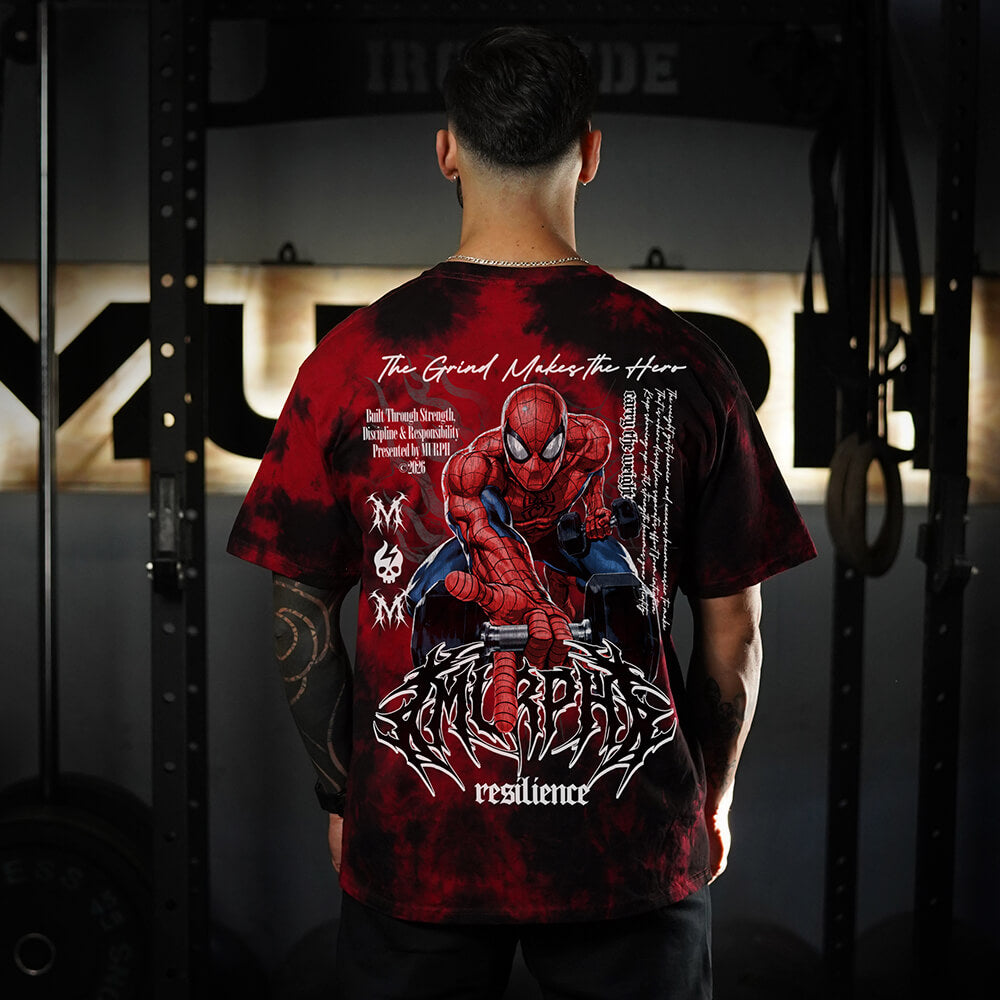 Polera Oversize UNISEX SpiderMURPH (Pre-Venta) - Red Storm