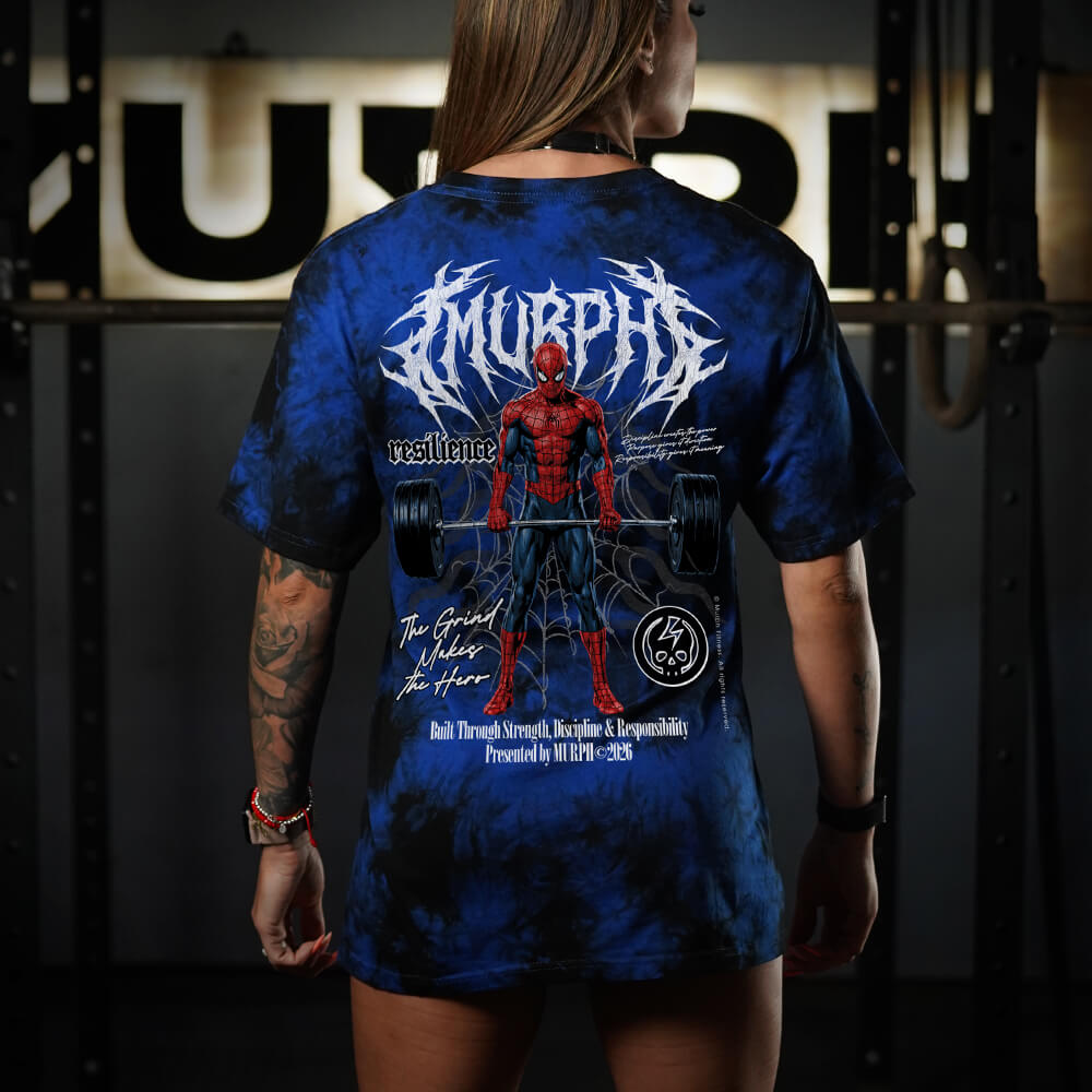 Polera Oversize UNISEX SpiDEAD LIFT (Pre-Venta) - Blue Storm