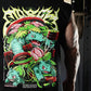 Polera Oversize Sleeveless LIFTASAUR - Negro