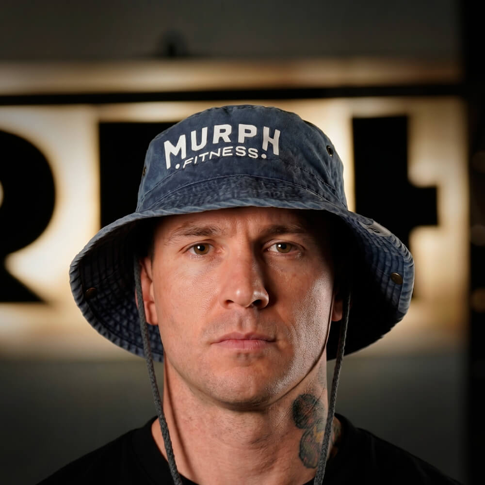 Gorro Pescador Murph - Acid Blue/White