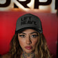 Curved Trucker Lift Heavy - Steel Gray