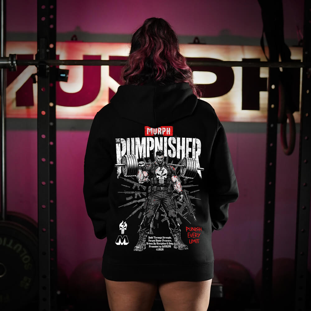 Polerón Canguro UNISEX PUMPNISHER (Pre-Venta) - Black