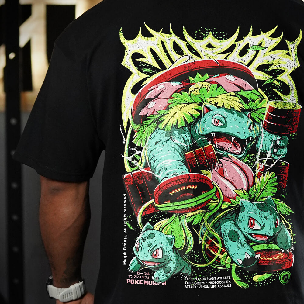 Polera Oversize LIFTASAUR - Negro