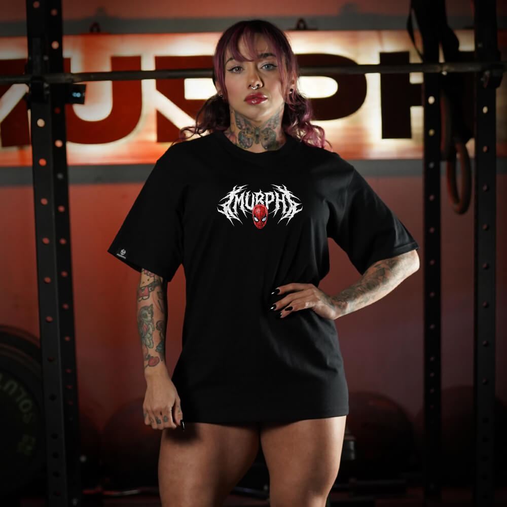 Polera Oversize UNISEX SpiDEAD LIFT (Pre-Venta) - Black