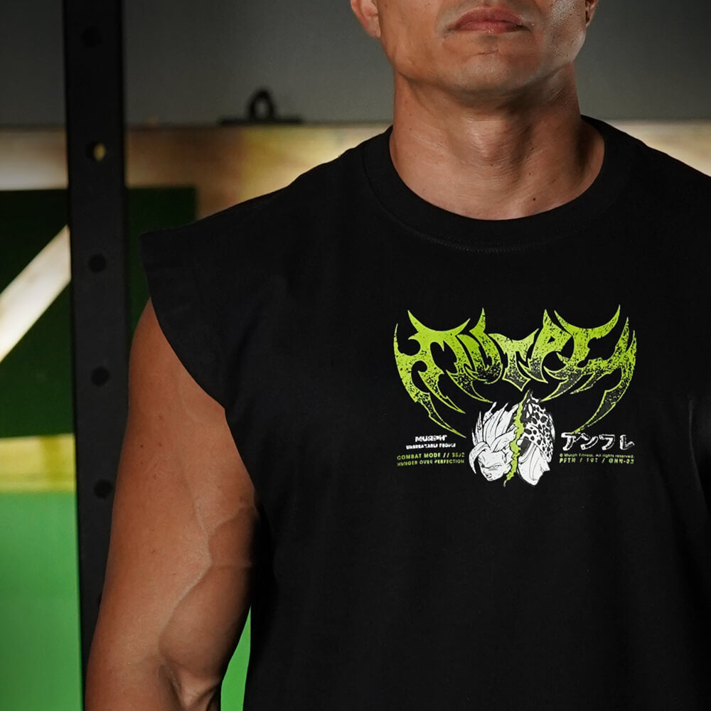 Polera Oversize Sleeveless PERFECTION - Negro