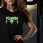 Polera Oversize Sleeveless LIFTASAUR - Negro