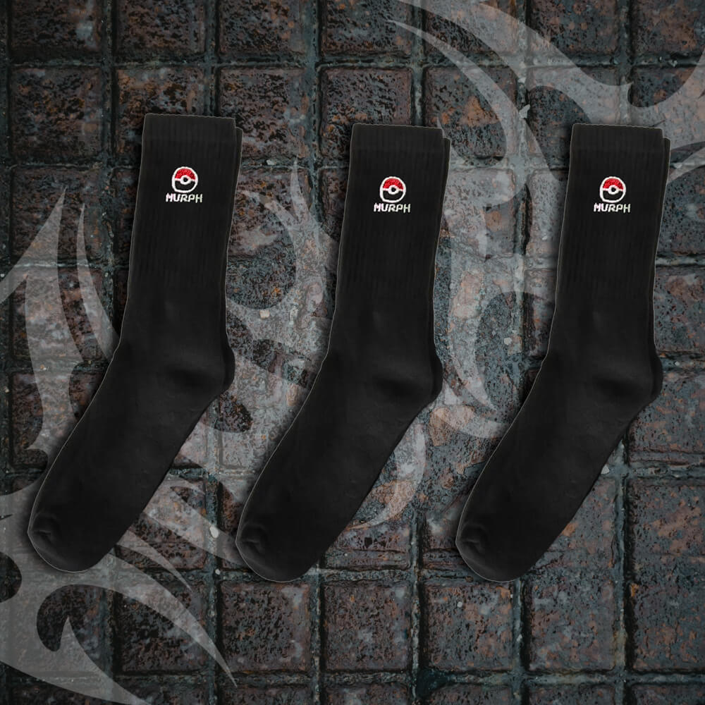 Calcetines PokeMurph - Negro