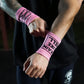 Wristbands Train Like Hell - Rosado